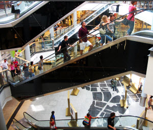 Shopping mall image